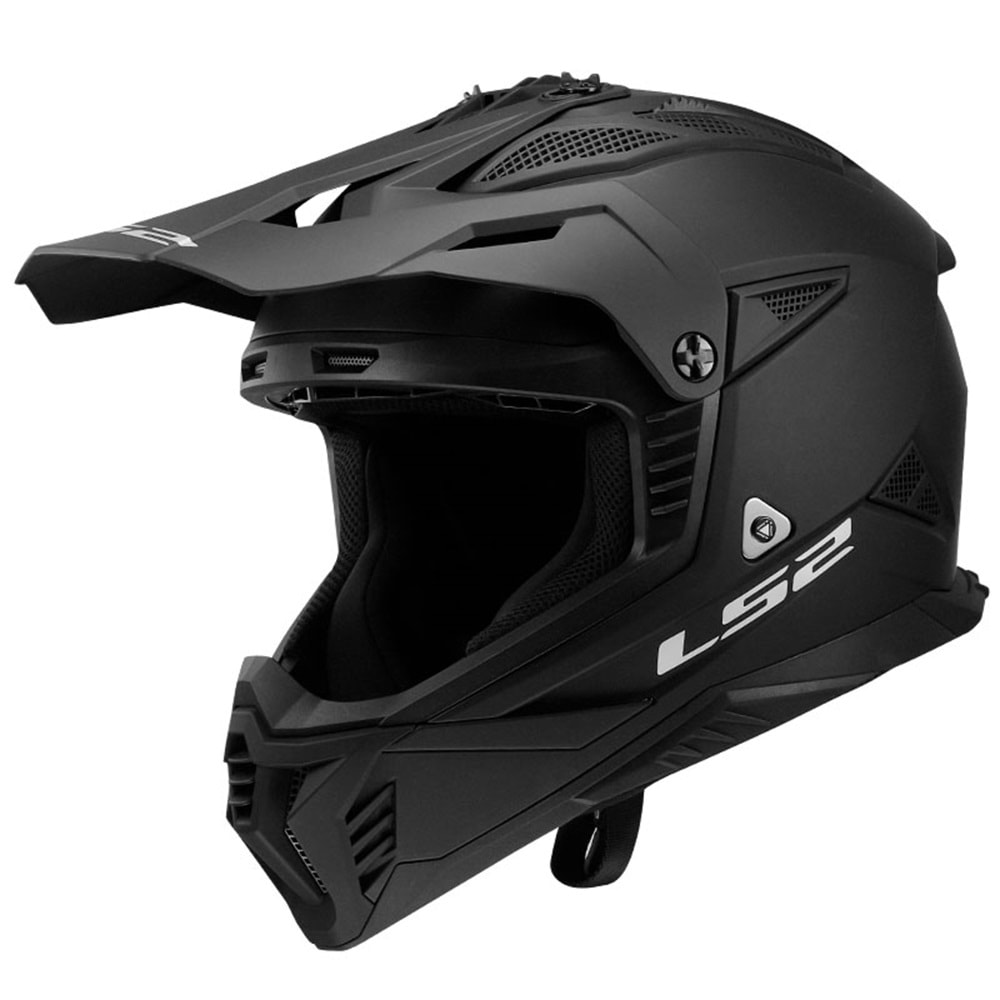 LS2 FAST 2 MAT SİYAH KASK - XL