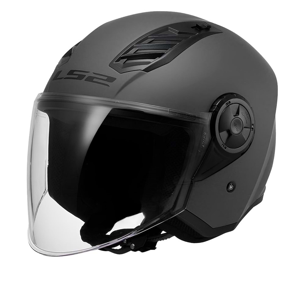 LS2 AIRFLOW 2 MAT TITANIUM KASK - M