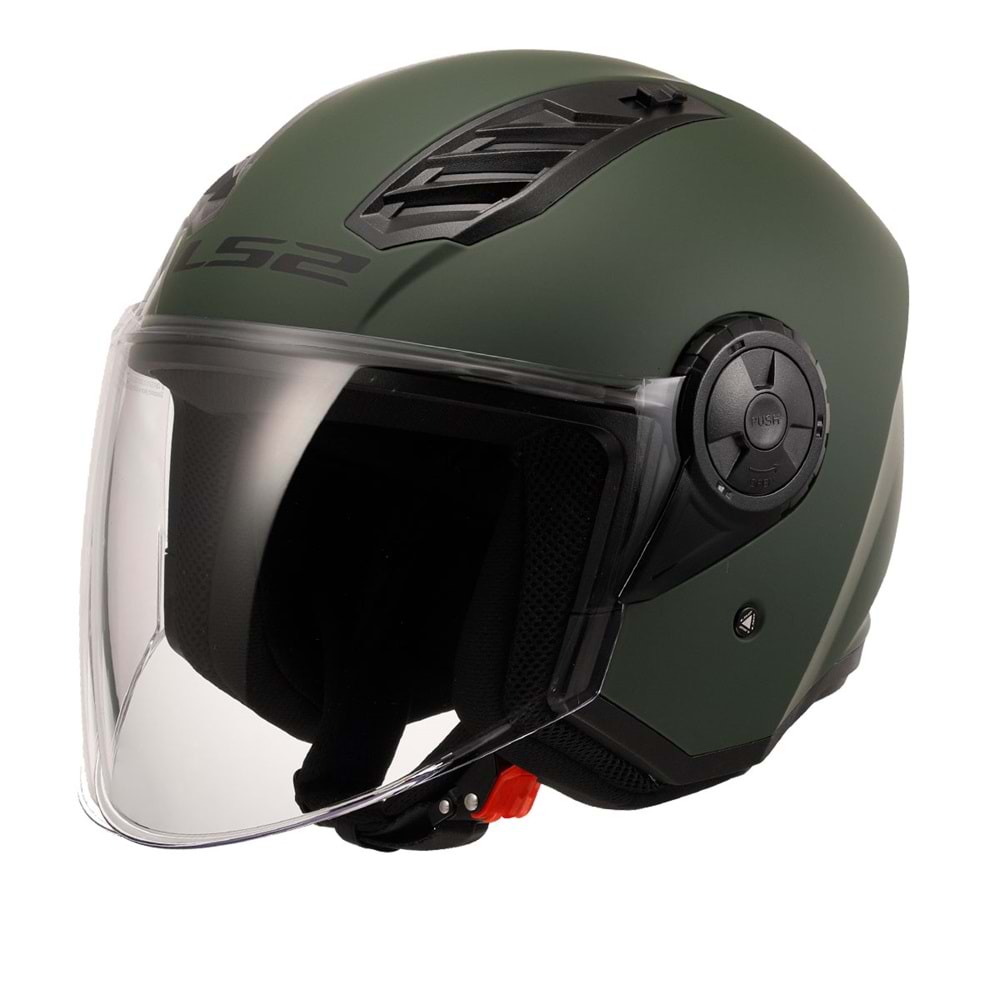 LS2 AIRFLOW 2 MAT YEŞİL KASK - S