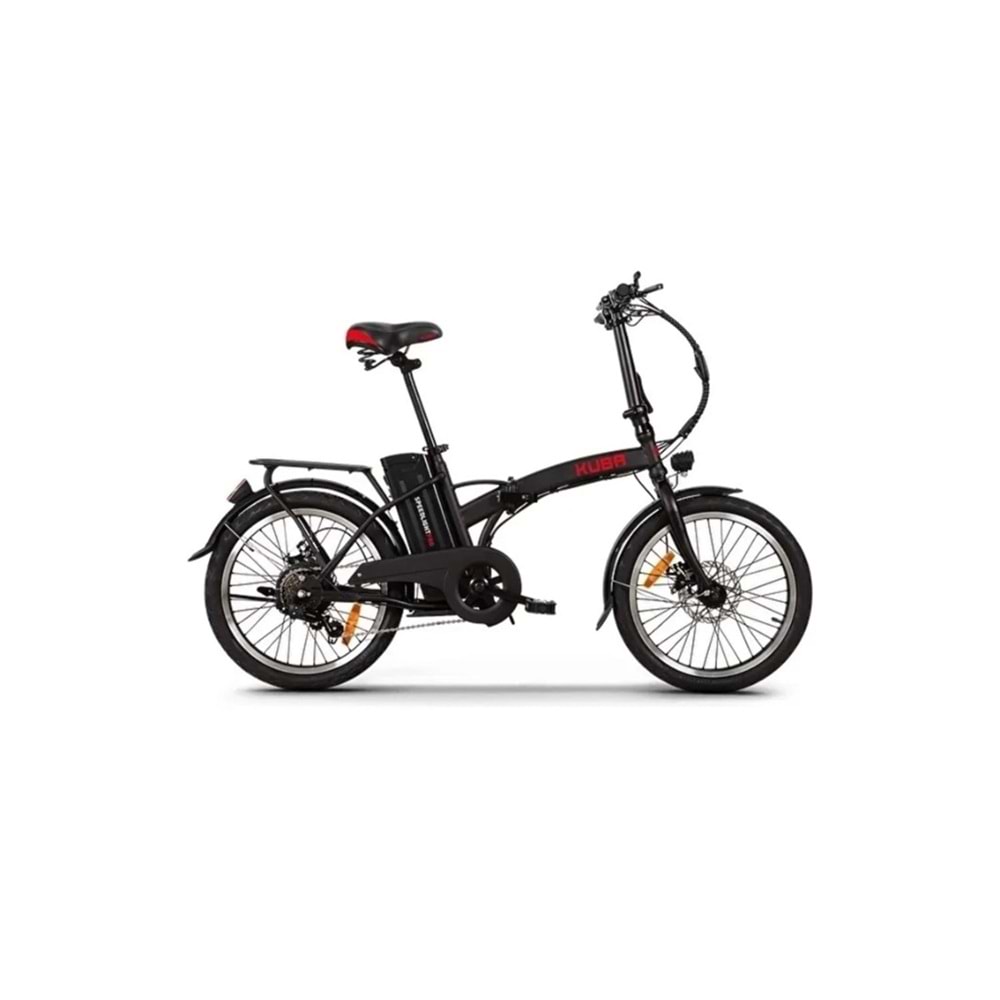 KUBA Speedlight Pedal Destekli Elektrikli Bisiklet (Siyah)