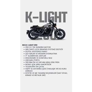 RKS K-Light 250 Gri