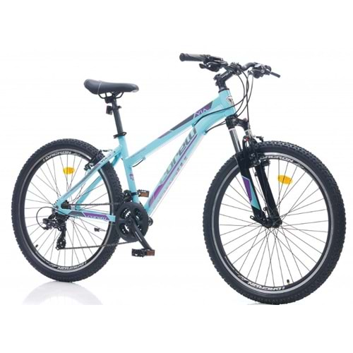 Corelli Via Lady 1.0 26 Jant 21 Vites V Fren Shimano Turkuaz