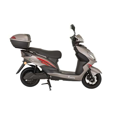 E-Mon Buddy 1200 Watt Elektrikli Moped Gri