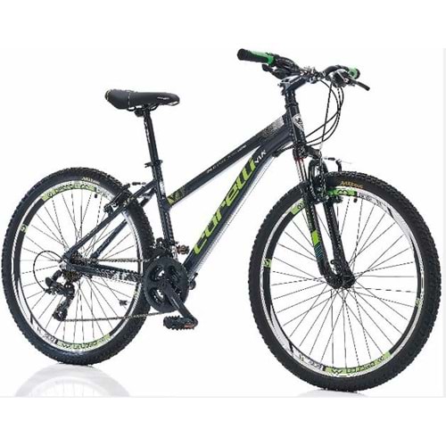 Corelli Via Lady 1.1 24 Jant 21 Vites V Fren Shimano yeşil