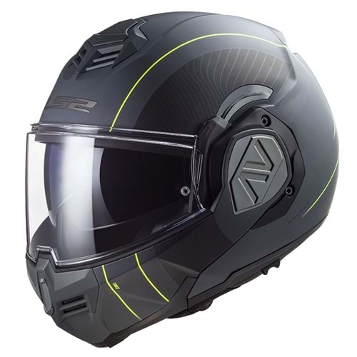LS2 ADVANT KUKA MAT SİYAH-KIRMIZI KASK XL
