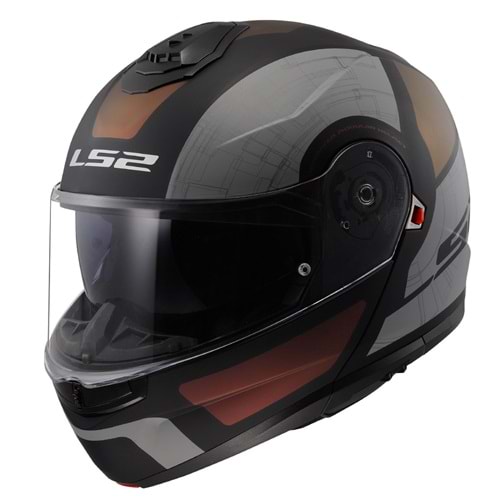 LS2 STROBE 2 ORION MAT SİYAH-MOR-MAVİ KASK - 3XL