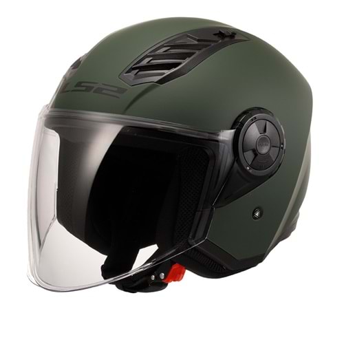 LS2 AIRFLOW 2 MAT YEŞİL KASK - S