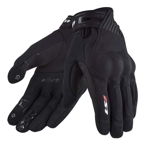 LS2 DART 2 ELDİVEN SİYAH - XL
