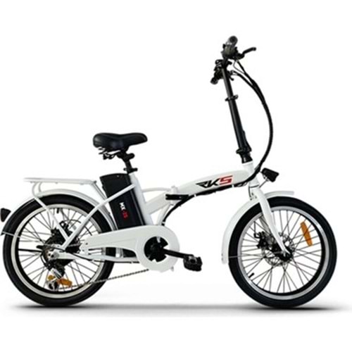 KUBA Speedlight Pedal Destekli Elektrikli Bisiklet (Beyaz)