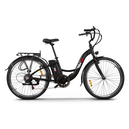 RKS MB6-S PEDAL DESTEKLİ ELEKTRİKLİ BİSİKLET (SİYAH)